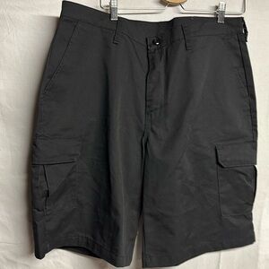 Red Kap Mens Industrial Workwear Cargo Shorts Black Size 38 Never Worn